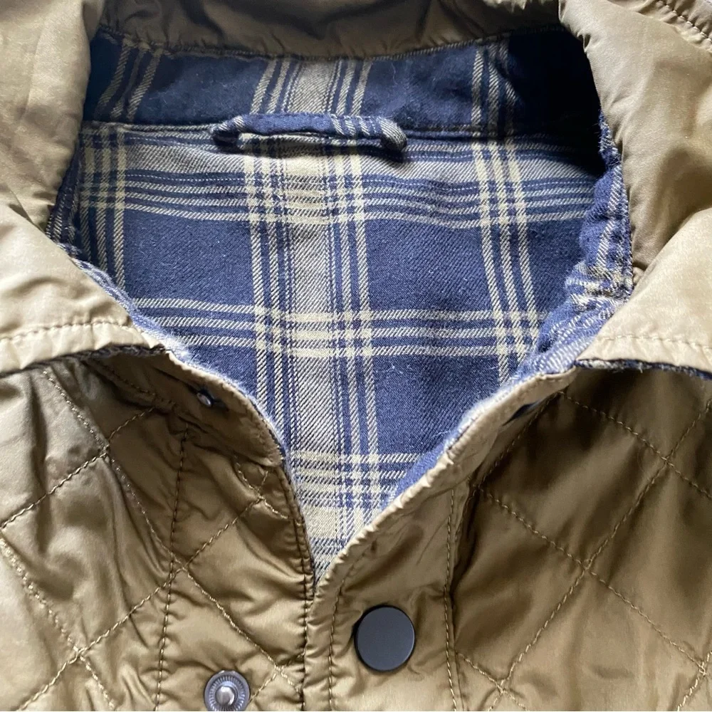 The North Face Fort Point Insulated Flannel Shirt jacket green Small
